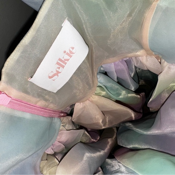 Selkie rainbow puff dresss original rainbow bow first release HTF number size 2 - Picture 11 of 12